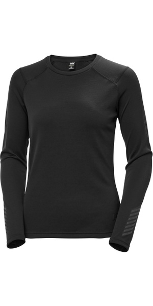 2026 Helly Hansen Womens Lifa Active Crew 49393 - Black